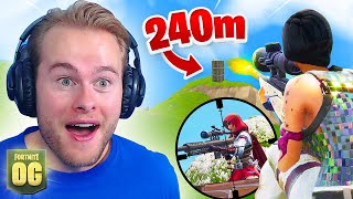 MIJN SNIPES ZIJN INSANE 🤩  Fortnite OG Battle Royale Nederlands [upl. by Hickey]