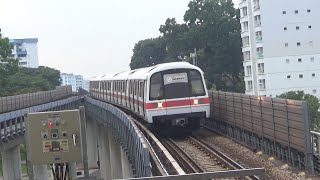 Retired  Severe flatwheels  213214  C651 SMRT Trains EastWest Line Ride [upl. by Kursh]