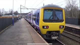 HD  Trains at Guide Bridge Railway Station AshtonUnderLyne  Compilation  22012015 [upl. by Airtal]