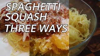 Spaghetti Squash Three Ways  Fresh Made Simple [upl. by Ecirual]