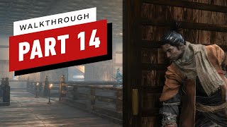 Sekiro Shadows Die Twice Walkthrough  Ashina Castle Upper Tower and Old Grave Part 14 [upl. by Jeanine458]