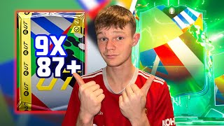 WOW OTWORZYŁEM 9x87 i TRAFIŁEM FC 24 ULTIMATE TEAM 67 [upl. by Voccola]