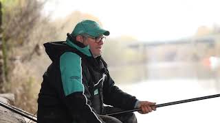 Whip Fishing with Dean Barlow on the River Wye at Hereford [upl. by Meeharbi953]