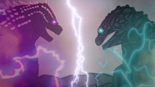 Evolved Godzilla vs Godzilla Gemstone dc2 animation [upl. by Lib]