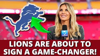 BREAKING LIONS ABOUT TO MAKE AN UNEXPECTED BIG SIGNING THAT CHANGES EVERYTHING DETROIT LIONS NEWS [upl. by Vallonia]