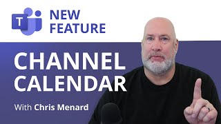 Channel Calendar in Teams  New Feature [upl. by Annatnom]