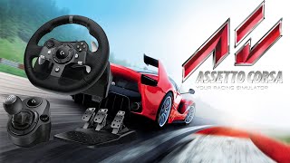 Logitech G923 G920 G29 Best Assetto Corsa Force Feedback Settings [upl. by Caves]