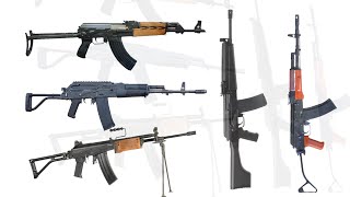 5 Most Powerful AK47 Variants In The World [upl. by Namsu]