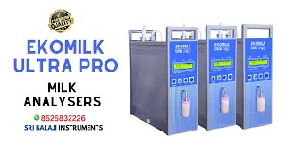 Ekomilk Ultra Pro Milk Analyser [upl. by Terbecki529]