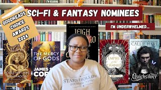 Reacting to the 2024 Goodreads Choice Awards Fantasy amp Scifi Nominees [upl. by Ecela677]