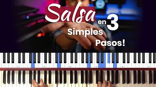 Cómo Tocar SALSA en el PIANO en 3 Simples Pasos  LatinPianoSessions [upl. by Dworman]