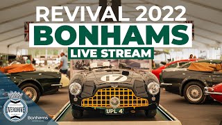 Bonhams Goodwood Revival sale 2022 Live stream [upl. by Blackwell7]