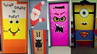 Classroom Door decoration ideaspre Classroom door decoration idea Nursery classroom door decoration [upl. by Sorvats652]