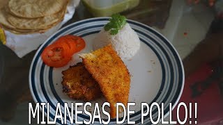 como preparar milanesas de pollo [upl. by Eriam841]