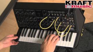 Kraft Music  Korg MS20 mini Synthesizer Demo with Rich Formidoni [upl. by Ainod408]