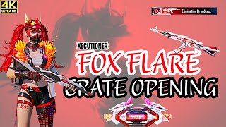 New Fox Flare Ultimate Crate Opening  Decisive Day New Upgradable AKM Maxed Out  XSuit Giveaway [upl. by Anelis]