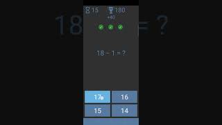 Math Game Level 1 first time  30s900scores games gaming shortvideo shorts viralshorts [upl. by Loutitia]