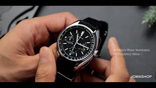 Jomashop Review  Bulova Lunar Pilot HandsOn [upl. by Odnarb]