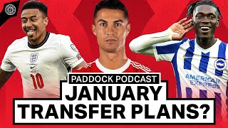 Lingards Last Dance Jan Transfer Madness  Paddock Podcast Live [upl. by Nhguavoj]