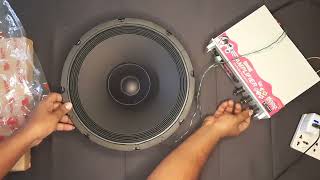 enkore 12inch 200watt professional loudspeaker unboxing and bass test unboxing unboxingvideo [upl. by Suillenroc]