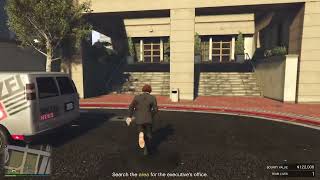 Search the area for the executive office  GTA Online [upl. by Mastat]