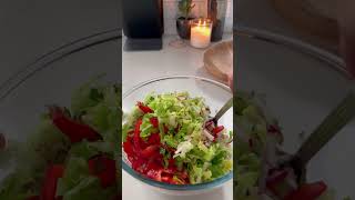 Fattoush Salad Fattoush LebaneseCuisine HealthyRecipes [upl. by Aiciram212]