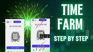 Time Farm Mining App Full Details🔥 Second Token Farming  Best Telegram Mining App [upl. by Naibaf]