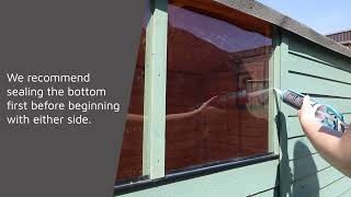 How to Seal Styrene Windows [upl. by Ebaj]