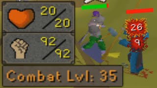 I made a Level 35 Ironman for F2P Pking [upl. by Ailongam292]