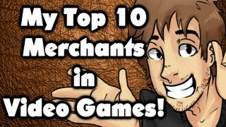 OLD Top 10 Merchants in Video Games  Caddicarus [upl. by Ailbert]