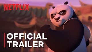 Kung Fu Panda The Dragon Knight 🐻‍❄️🐉 Official Trailer  Netflix [upl. by Hgielime576]