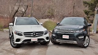 2016 Range Rover Evoque Vs Mercedes GLC300 REVIEW amp COMPARISON [upl. by Zug]