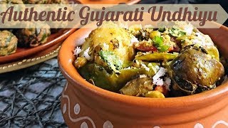 Undhiyu Recipe  authentic gujarati undhiyu recipe in hindi  how to make undhiyo  undhiyu recipe [upl. by Clerk]