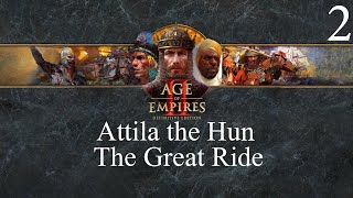 Age of Empires II Attila the Hun The Great Ride [upl. by Paige]