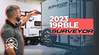 Tour the 2023 Surveyor Legend 19RBLE  Travel Trailer by Forest River [upl. by Accalia]