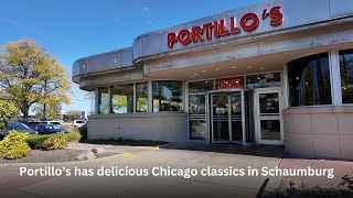 Travel Preview Portillos serves delicious Chicago classics [upl. by Eppesiug]