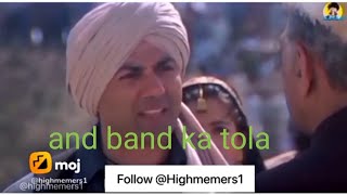 and band ka tola Sunny Deol full comedy video🤣entertainment comedyvideo [upl. by Nitsugua151]