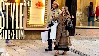 Stockholm Street Fashion 2024  Scandinavian Street Style  Autumn Winter Fashion Trends 20242025 [upl. by Boru540]