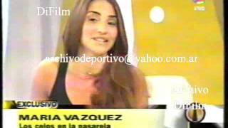 DiFilm  Jorge Rial entrevista a Maria Vazquez 2003 [upl. by Fugate]