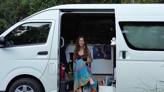 A Day In the Life Of A Full Time Van Life Traveler  Van Life Travel Australia [upl. by Aisitel]