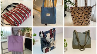 参考になるバッグのスタイルBag Styles and Ideas  Easy Sewing TutorialsDiy [upl. by Enorel]