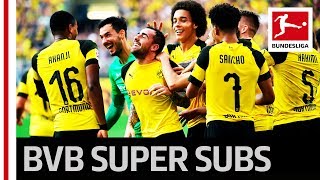 Dortmunds Dramatic 7Goal Thriller  Super Subs Alcacer amp Götze Save BVB Again [upl. by Chasse]