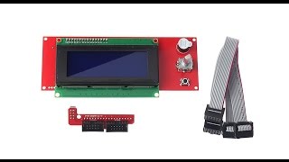 💥💥Installing the RepRapdiscount smart controller 2004 LCD RED Stellaiter [upl. by Haisi]