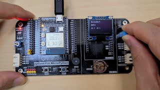 Controlling a DHT11 temperature and humidity sensor on CircuitPython [upl. by Ebehp]