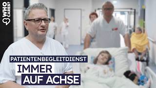 Ein Tag mit dem Patientenbegleitdienst  Immer auf Achse  Doku [upl. by Notpmah156]