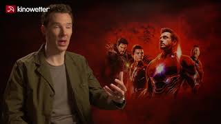 Interview Benedict Cumberbatch AVENGERS INFINITY WAR [upl. by Salangi]