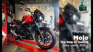 2023 Mahindra Mojo the king of touring bike under 300cc mahindramojo touringadventure [upl. by Atirres292]