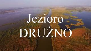 Jezioro Drużno z drona Jesień [upl. by Eenwahs]