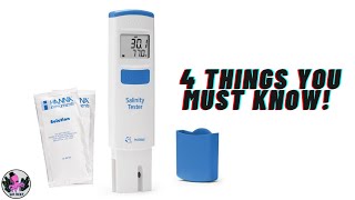 4 Things You Need To Know Before Buying the Hanna Salinity Tester [upl. by Gussman]