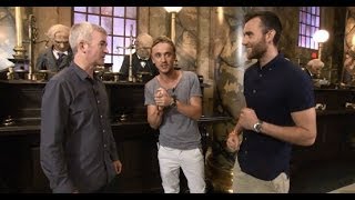 Behind the Bricks A Tour of Diagon Alley™ with Tom Felton and Matthew Lewis Replay [upl. by Nerreg]